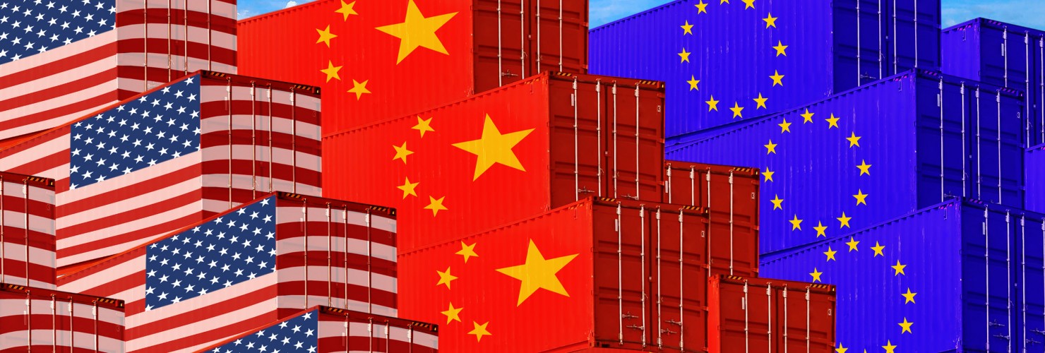 Staying out of the neighborly quarrel between the US and China is no option for Europe as both countries are doing their best to involve it. Picture by Akarat Phasura via 123rf.