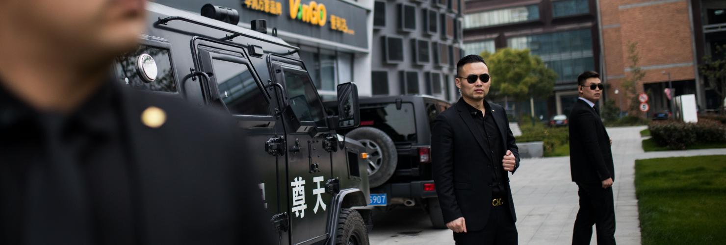 A Chinese private security company