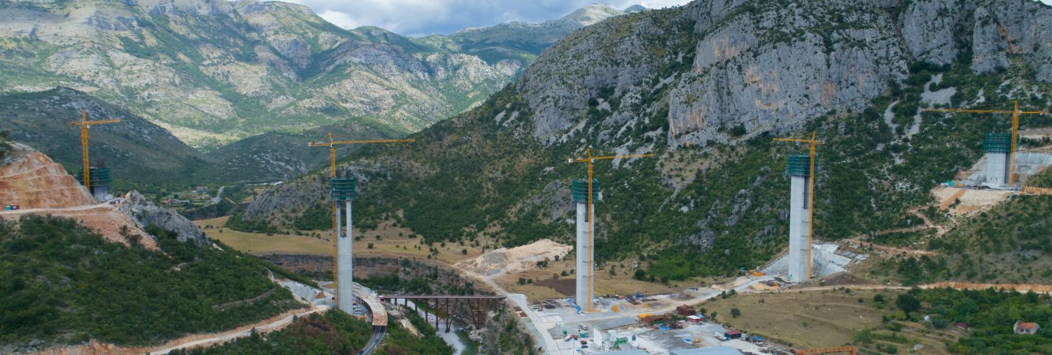 The Bar-Boljare Highway linking Montenegro’s Adriatic coast to Serbia is built with a Chinese loan. The ambitious project has added fuel to the debate about debt risks associated with the BRI. 