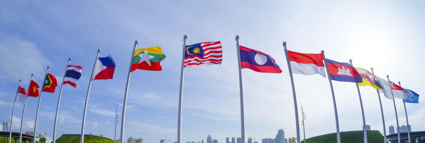 Flags of the ASEAN  member states