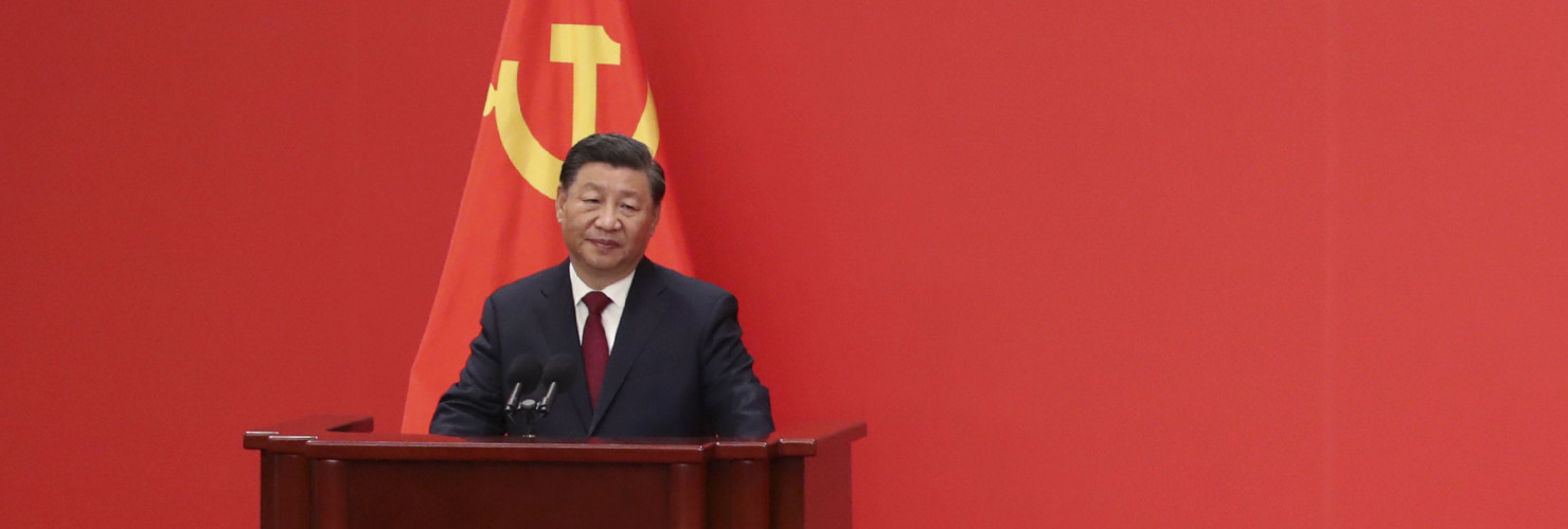 Xi Jinping at the 20th party congress of the CCP