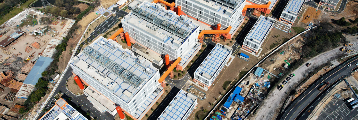erial photo taken on Feb. 27, 2023 shows the Zhejiang Cloud Computing Data Center in Hangzhou, east China's Zhejiang Province.