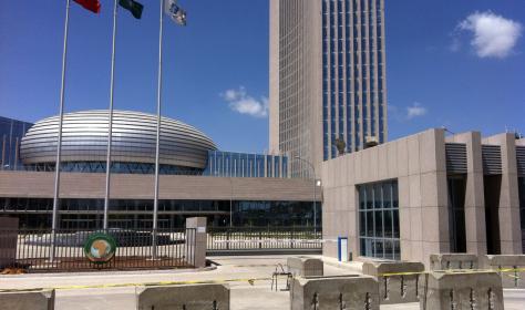 The African Union headquarters in Addis Ababa was funded and built by China. In 2018,  French newspaper Le Monde quoted anonymous AU sources saying that data had been transferred to Chinese servers for five years.