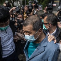Media tycoon Jimmy Lai arrested in Hong Kong on April 18. Image by picture alliance / NurPhoto