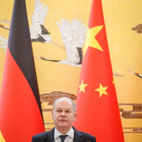 Olaf Scholz in Beijing