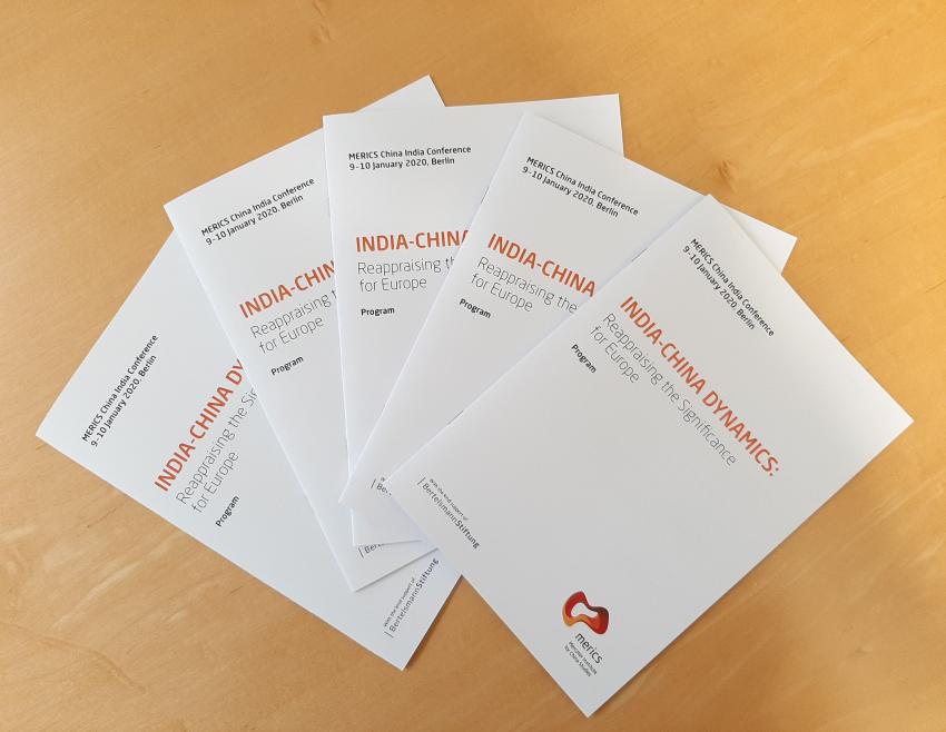 India-China Dynamics conference program booklet