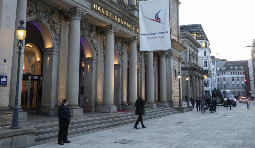 Hamburg Chamber of Commerce - Event location of the Hamburg Summits.