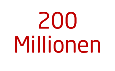 200 Millionen